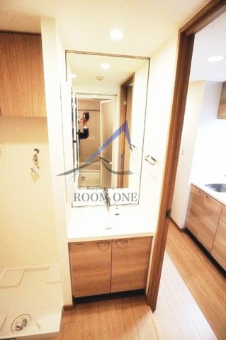 洗面設備　洗面台です。