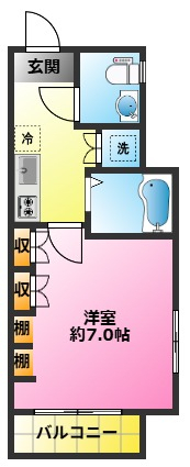 ダイユー12番館の間取り写真