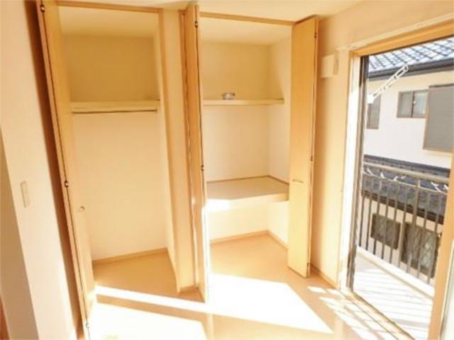 収納　収納たっぷりお荷物の多い方も安心です