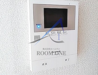 セキュリティ　モニター付きインターホンです。