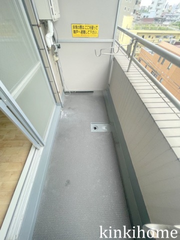 バルコニー　写真は別のお部屋です。