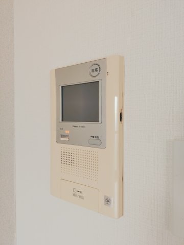 セキュリティ　TV付きインターホンでセキュリティ面も安心です