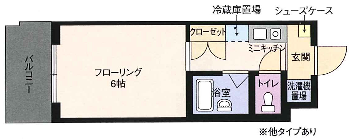 チェリーハイムIIIの間取り