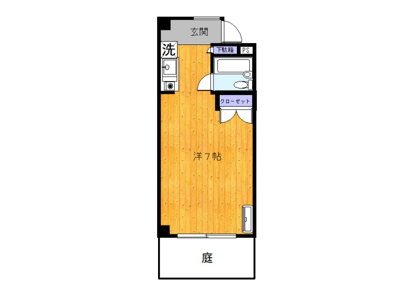 メゾンドアミの間取り