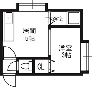 メゾンドユウの間取り