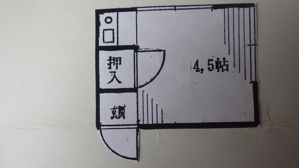 中野区上高田のアパートの間取り