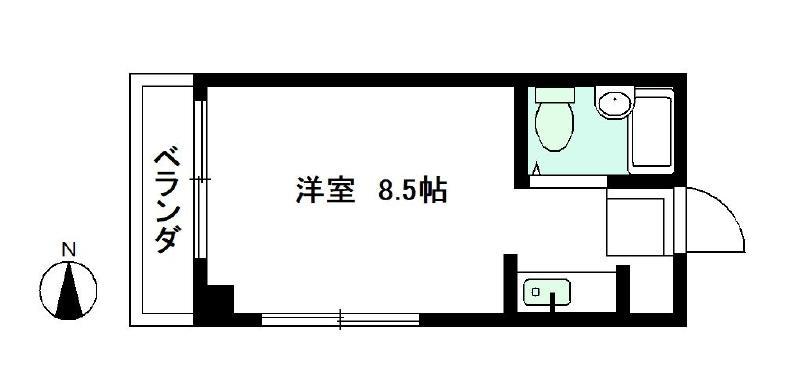 メゾン新宿町の間取り