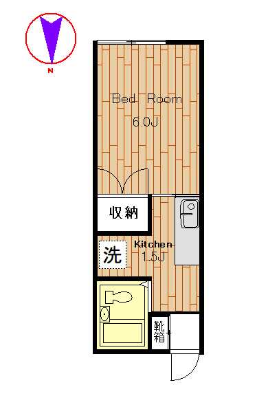 エトワール等々力の間取り