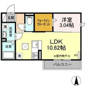 アルシオネ林町の間取り