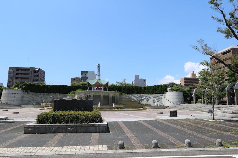 【エンブル・シティ七間町の公園】