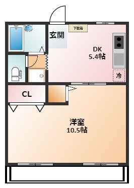 斉木アパートの間取り