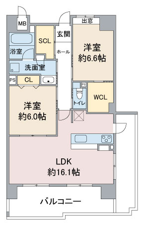 Ｅｐｏｃｈ　ＩＫＡＩの間取り