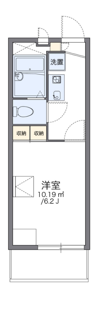 レオパレスＤｒｅａｍＳｅｅｄIの間取り