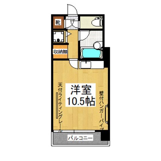 杉並区永福のマンションの間取り