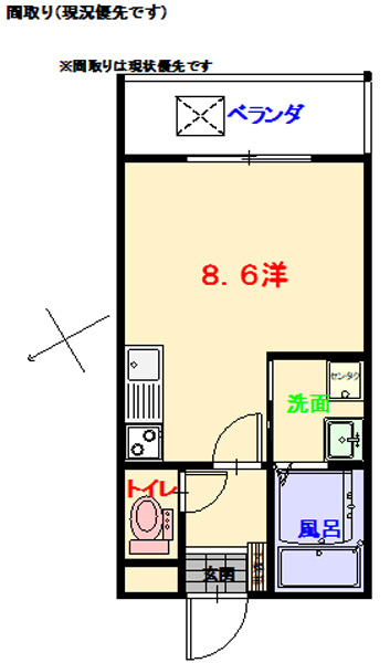 Bell Hills 広の間取り