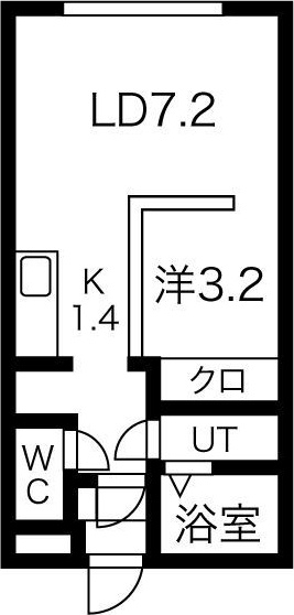 ハイム知希の間取り