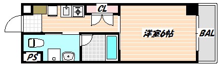 市川市富浜のマンションの間取り