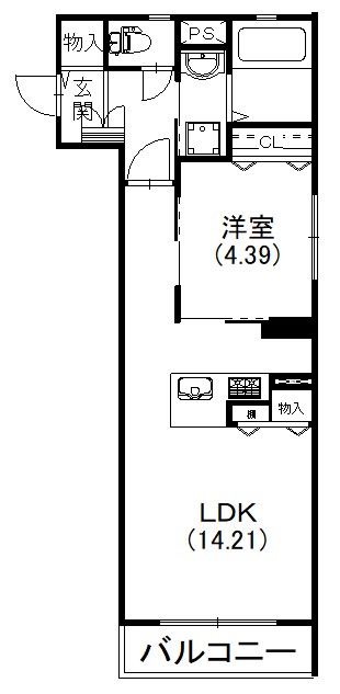 レストリーシェディジョーヴェの間取り