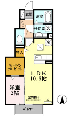 シャルマンヴィーブルの間取り