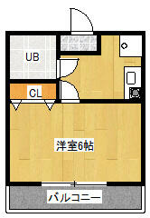 川崎市川崎区伊勢町のマンションの間取り