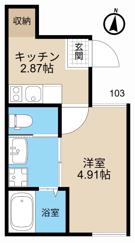 ANDANTE（アンダンテ）の間取り