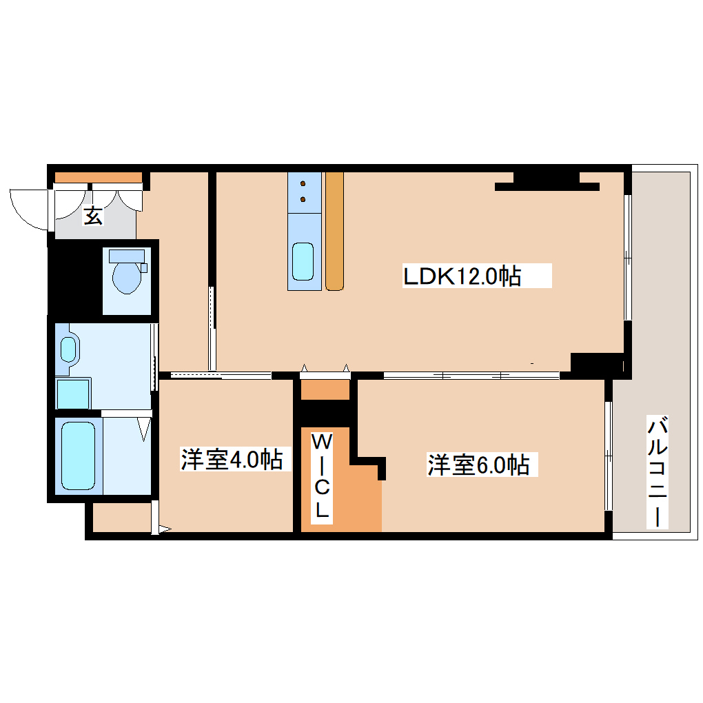 小田原45ビルの間取り