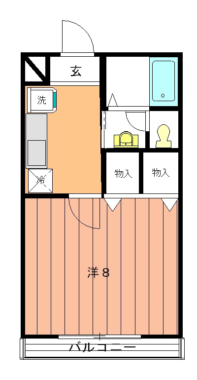 ウィルモアパレスの間取り