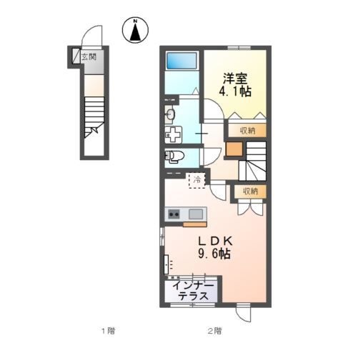 Ｋｏｒｏ　Ｓｈｉｎｅ網干の間取り