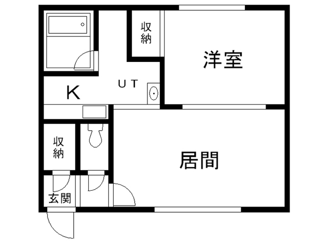 カメリアハウスの間取り