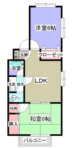 カサ・フローレスの間取り