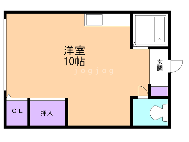 Ｔ’ｓＣＯＵＲＴ北３７条の間取り