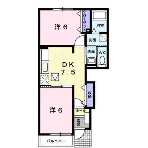 アガパンサスIIの間取り