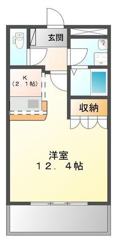 アーバンレジデンス　サクラの間取り