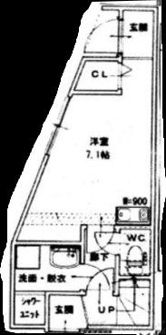 フォレスト高槻の間取り