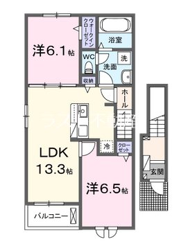 グレビレアIの間取り