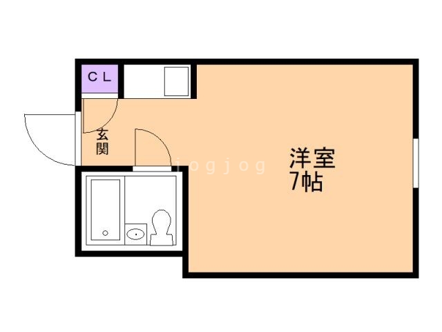 シャンボール札幌の間取り