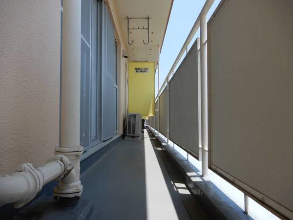 バルコニー　ビレッジハウスの同一物件・同一タイプの間取りの写真です