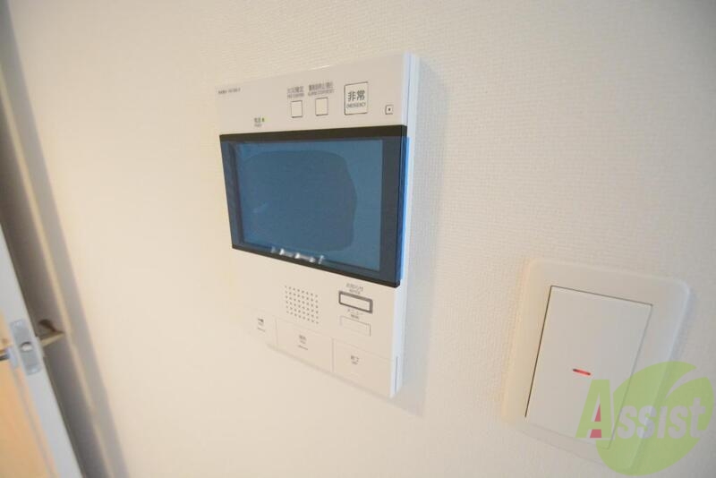 セキュリティ　モニター付きで安心です
