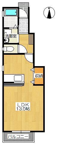 グリーンヒル二本木B棟_間取り_0