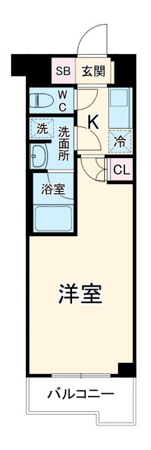ルーブル武蔵中原伍番館の間取り写真