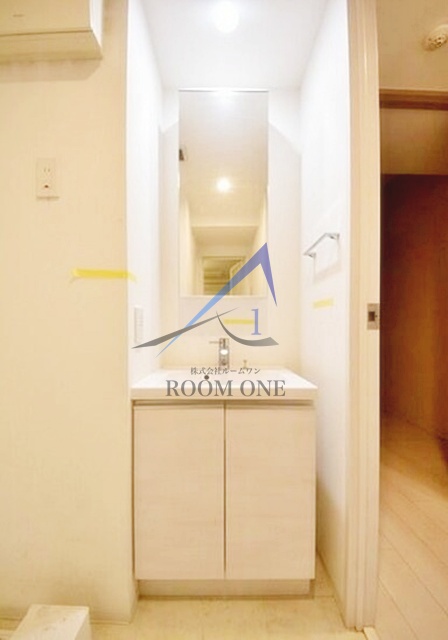 洗面設備　洗面台です。