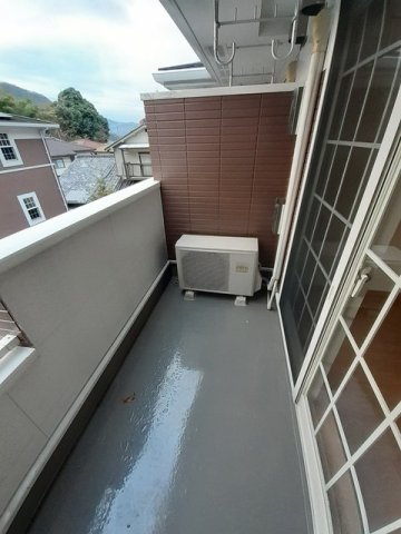 バルコニー　バルコニーがあります