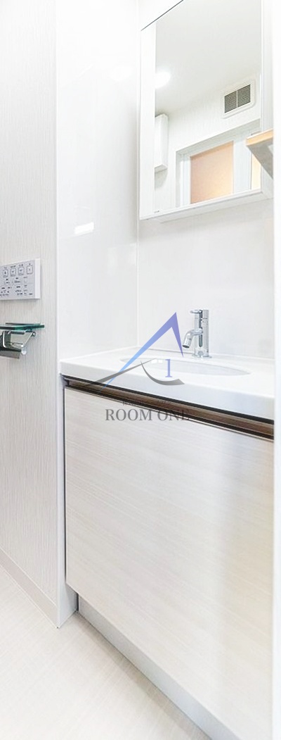 洗面設備　洗面台です。