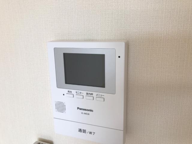 セキュリティ　カメラ付インターホン（イメージ）