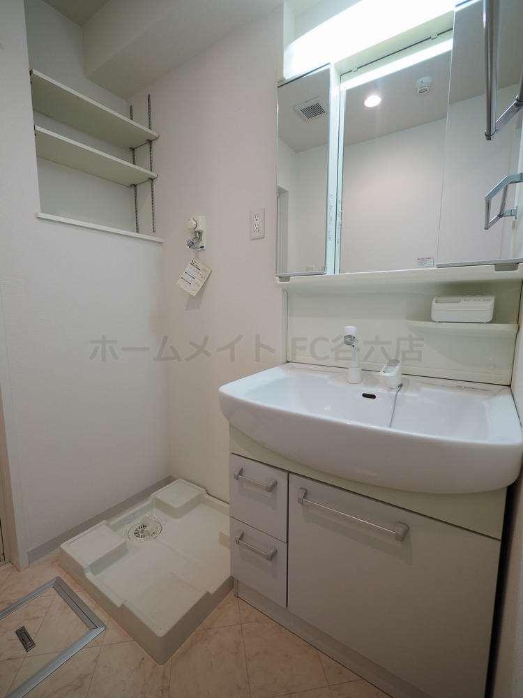 洗面設備　アリス・マナーガーデン谷町