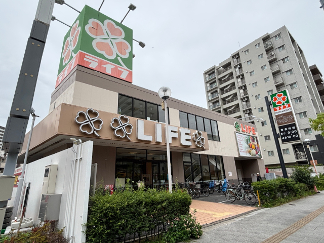 スーパー　ライフ亀戸店（スーパー）まで300m