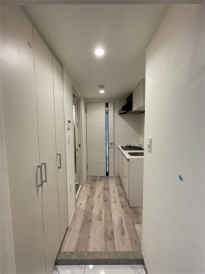 玄関　収納もある玄関です