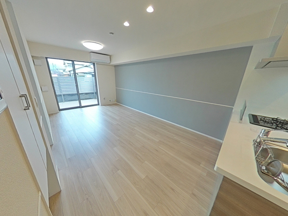 居室・リビング　※１０１号室の写真を使用しております。