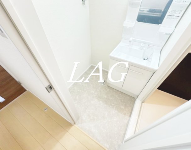 洗面設備　洗面台です。