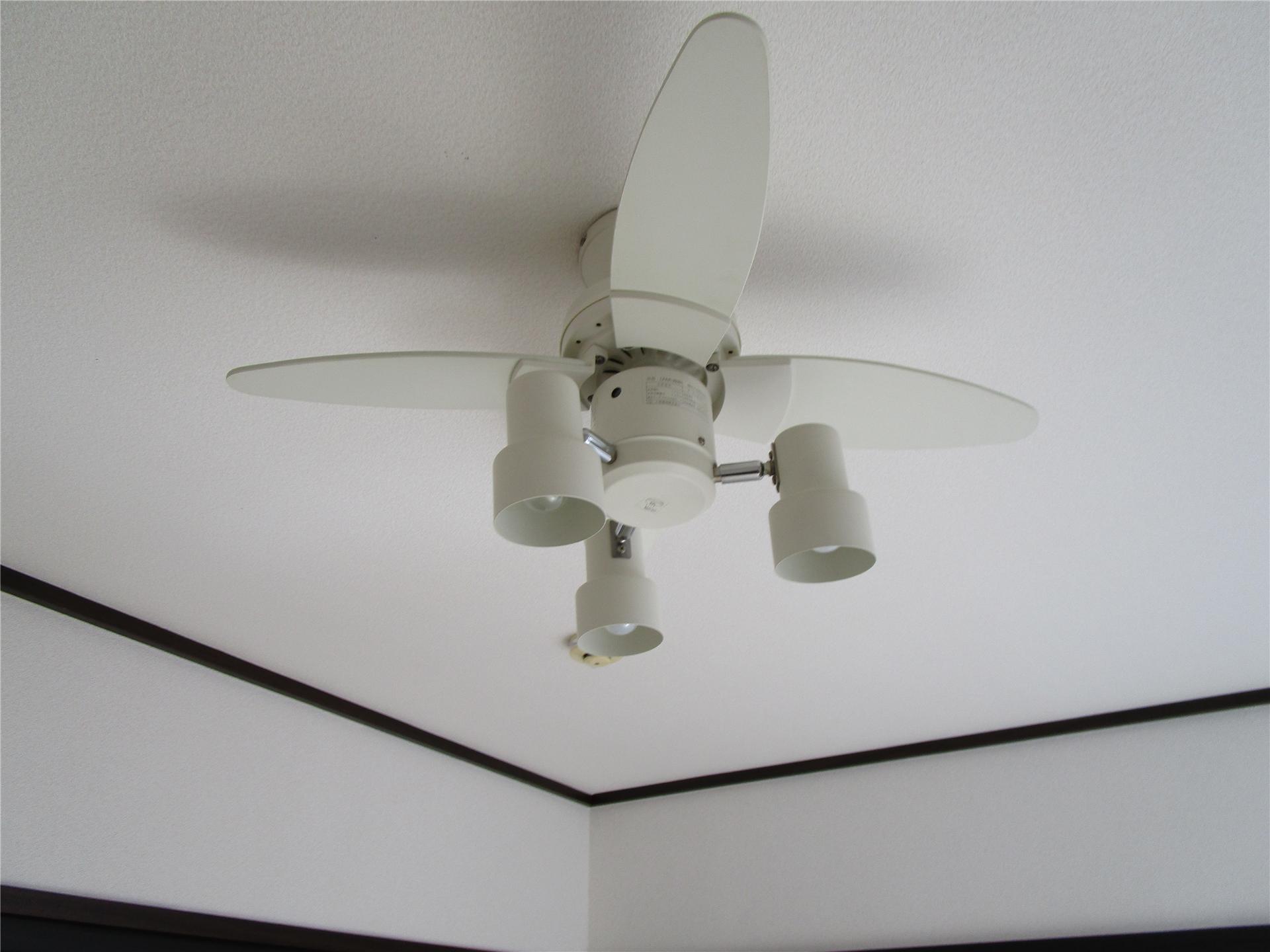 その他設備　シーリングファン付きです